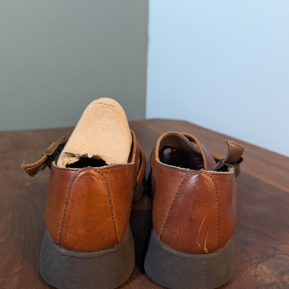 Aerosoles Strappy Caged Huarache Buckle Jesus Sandals Woman's 7B Vintage 90s y2k - Picture 10 of 13